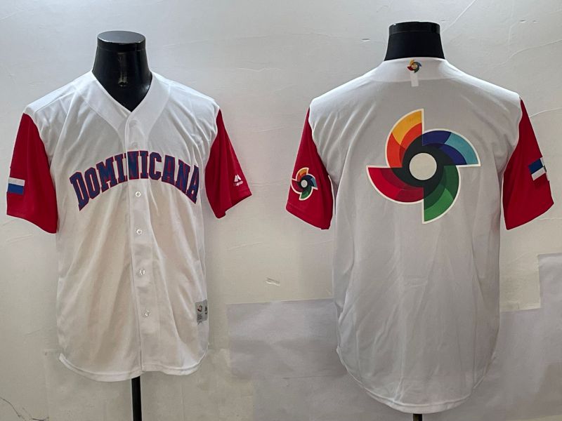 Men 2025 World Cup Blank White Nike MLB Jersey style 32614